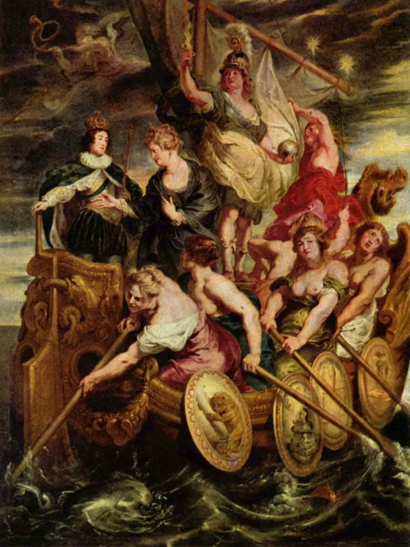 Louis XIII'ün Büyük Çoğunluğu, 20 Ekim 1614 - Peter Paul Rubens