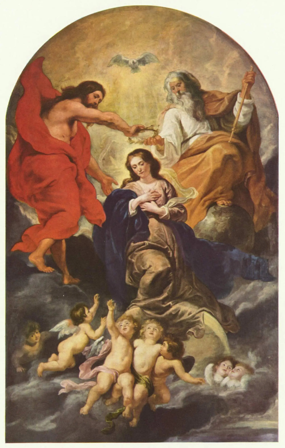 Le couronnement de la Vierge - Peter Paul Rubens - Alpha Reproduction
