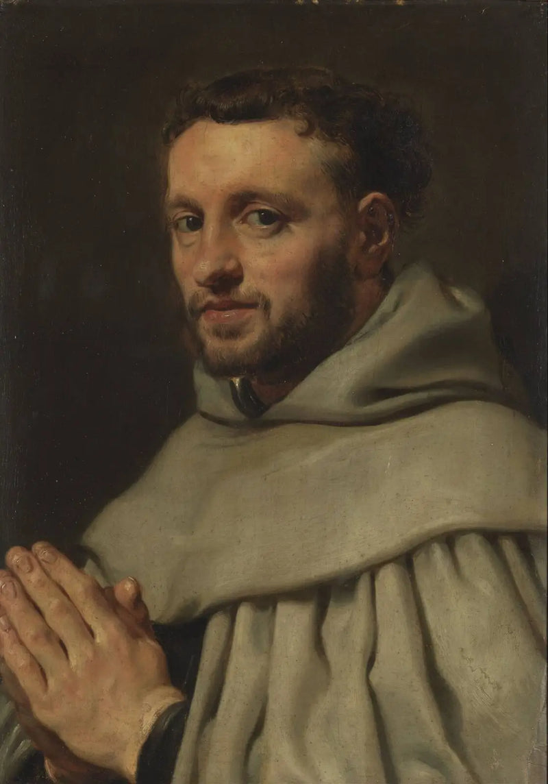 Bir Karmelite Kardeş Portresi (Gaspar Rinckens?) - Peter Paul Rubens