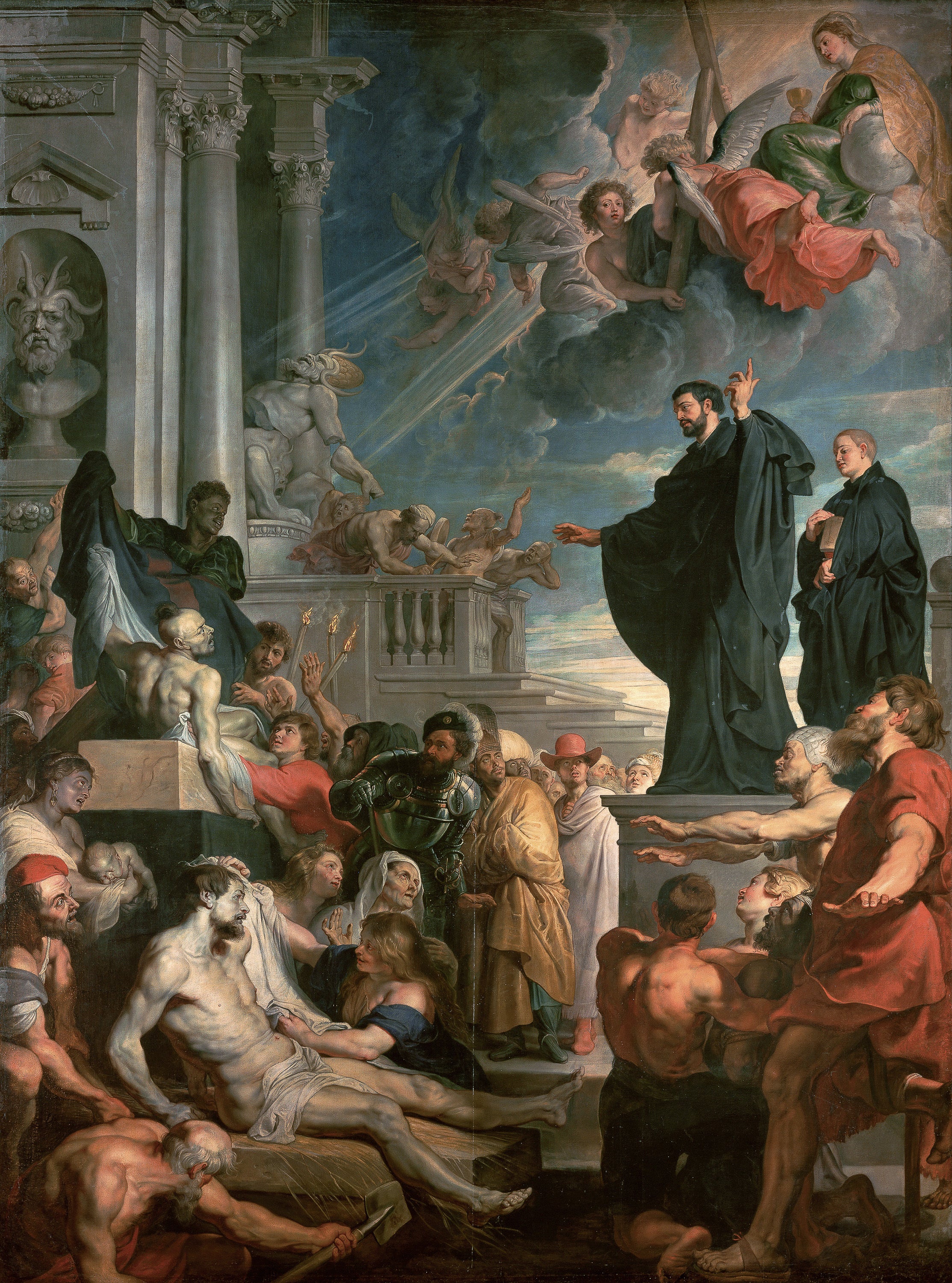 Les Miracles de saint François-Xavier - Peter Paul Rubens