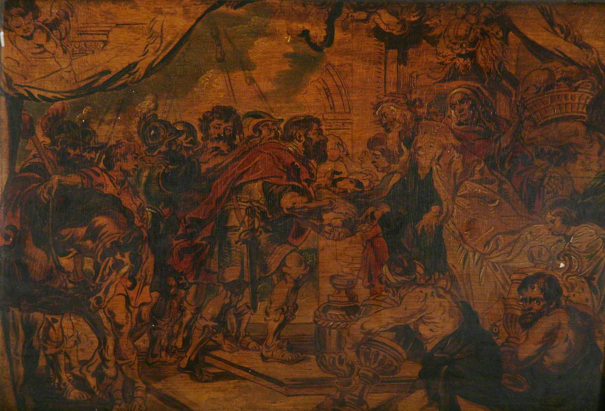 Abraham ve Melkisedek - Peter Paul Rubens