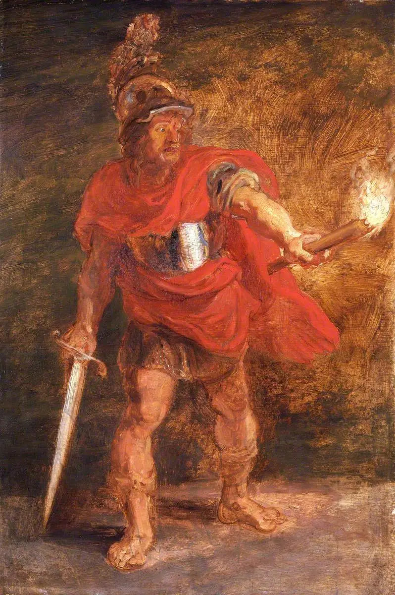 Enéas Cehennemde - Peter Paul Rubens