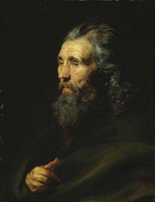 Étude de tête d'un homme barbu - Peter Paul Rubens