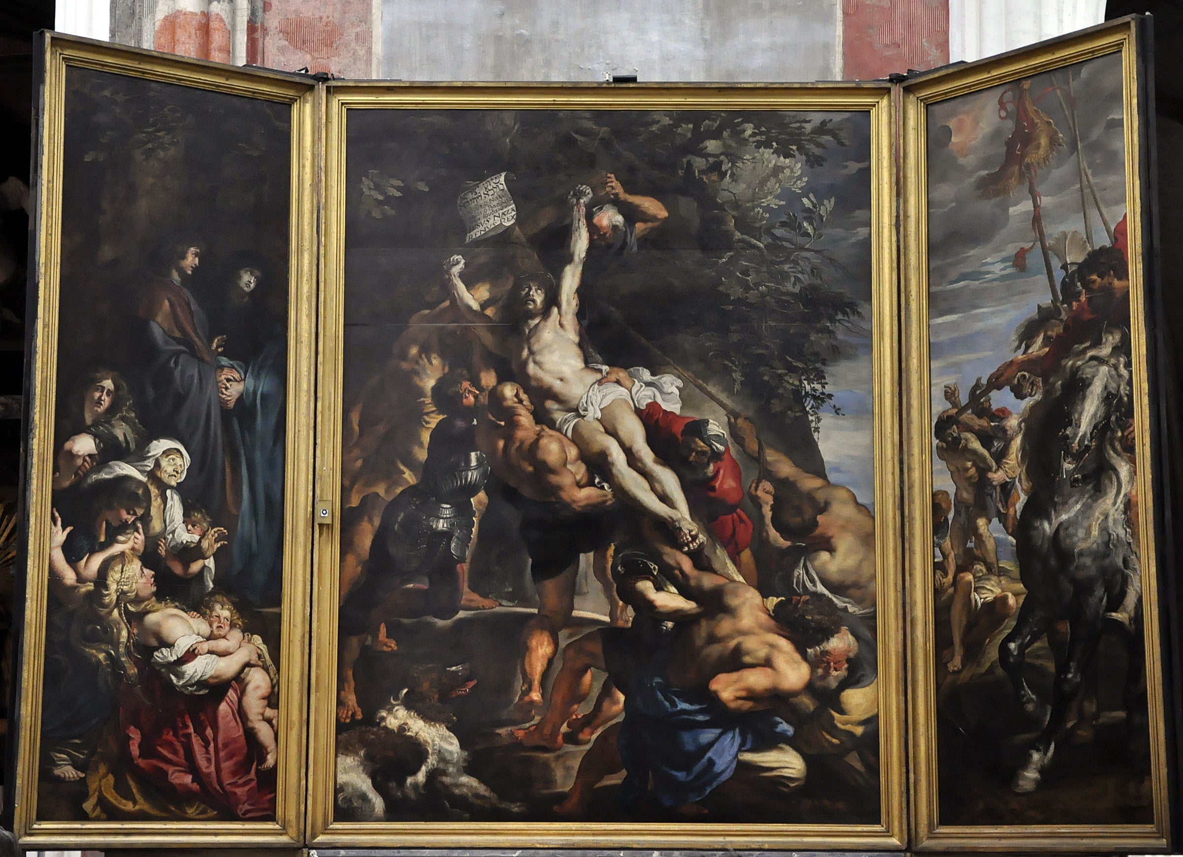 Haçın Kaldırılışı - Peter Paul Rubens