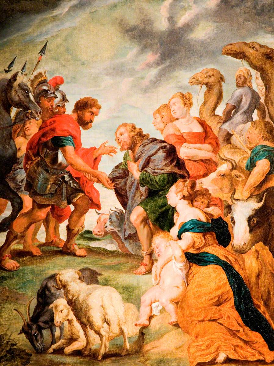 Esav ve Yakup'un Buluşması - Peter Paul Rubens