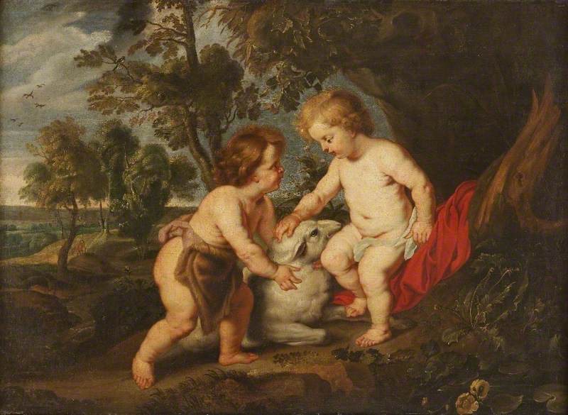İsa Çocuğu ve Aziz Yuhanna - Peter Paul Rubens