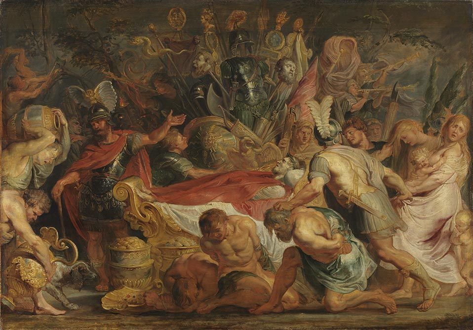 Decius Mus'un İhtiramı (Titus Livius VIII, 6-9-10), 1616'dan sonra - Peter Paul Rubens