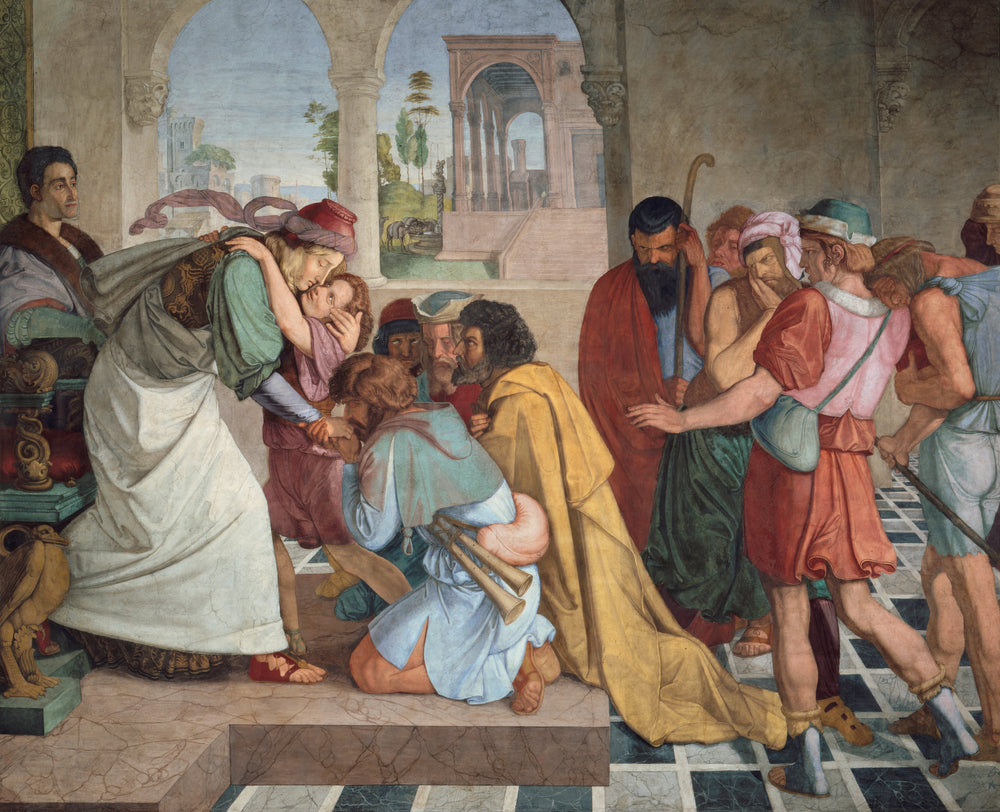 Joseph reconnu par ses frères - Peter von Cornelius - Alpha Reproduction