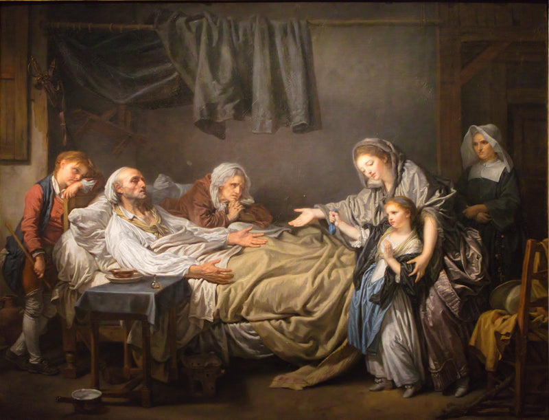 Hayırsever Kadın - Jean-Baptiste Greuze