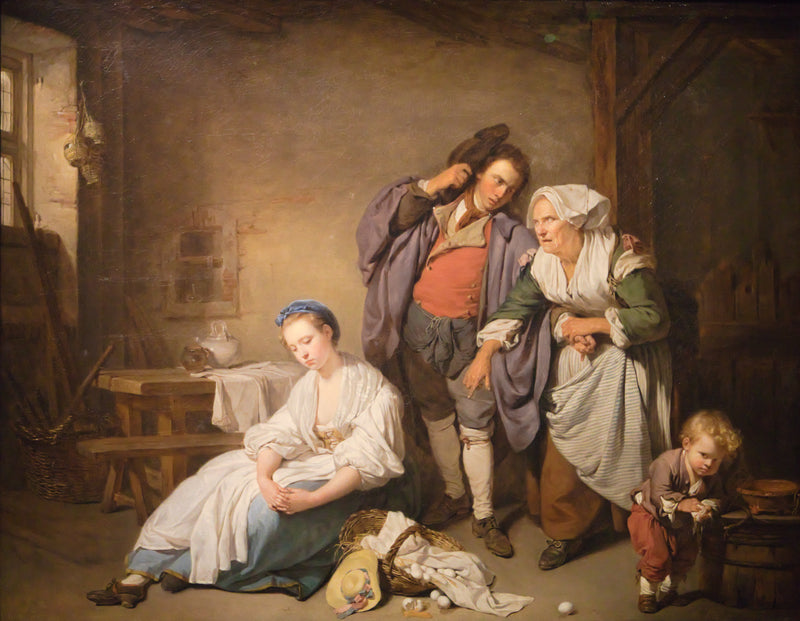 Kırık Yumurta - Jean-Baptiste Greuze