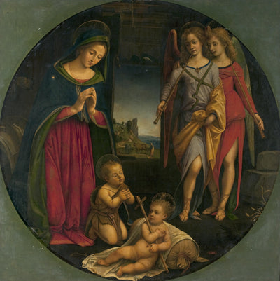 Adoration de l'Enfant Jésus - Piero di Cosimo