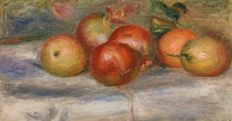 Elmalar, Portakal ve Limon (Elmalar, portakallar ve limonlar) - Pierre-Auguste Renoir