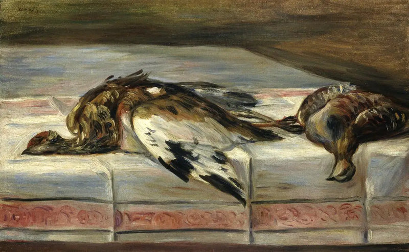 Faisan ve keklik - Pierre-Auguste Renoir