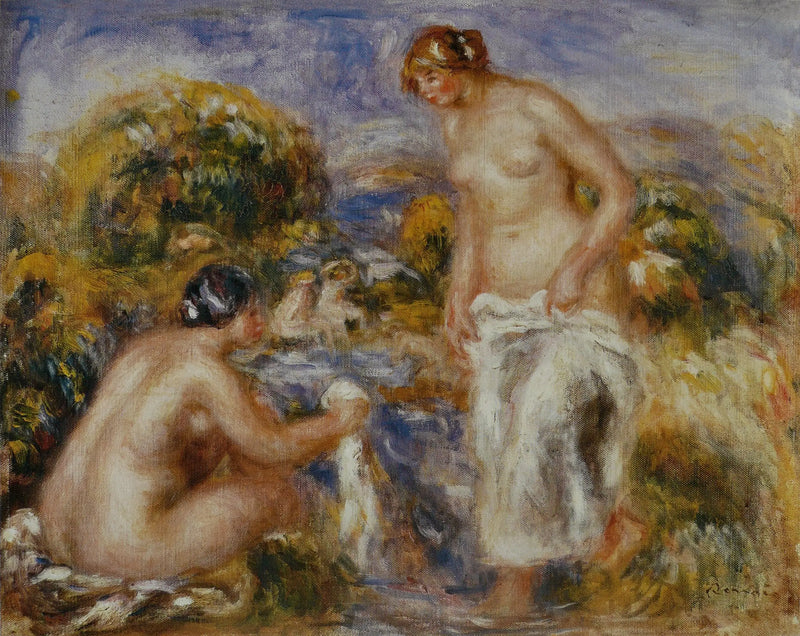 Banyodaki Kadınlar - Pierre-Auguste Renoir