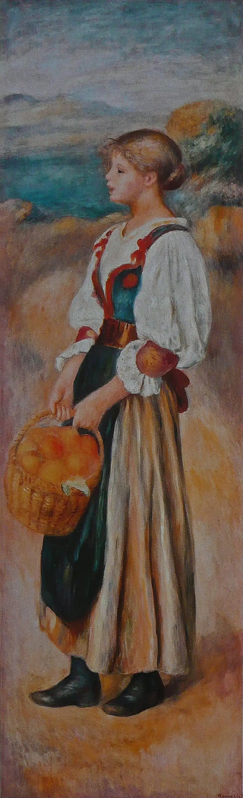 Portakal Satıcısı - Pierre-Auguste Renoir