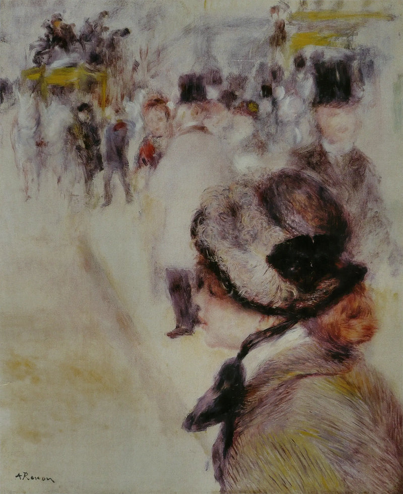 Clichy Meydanı - Pierre-Auguste Renoir