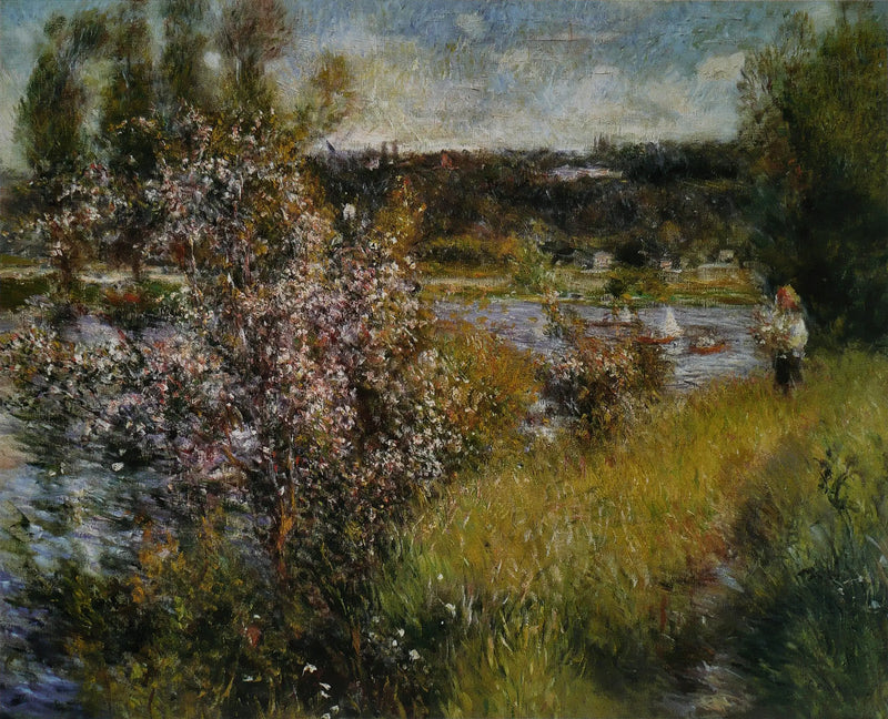 Chatou'da Seine - Pierre-Auguste Renoir
