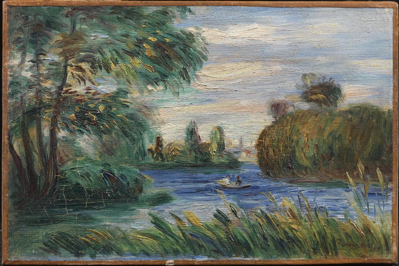 Nehir Manzarası - Pierre-Auguste Renoir