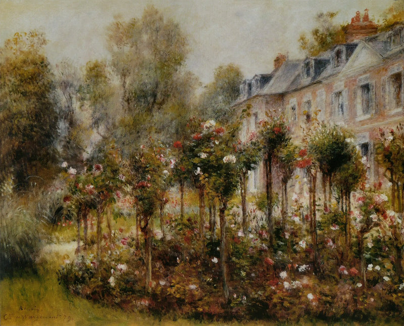 Wargemont'taki Güller - Pierre-Auguste Renoir