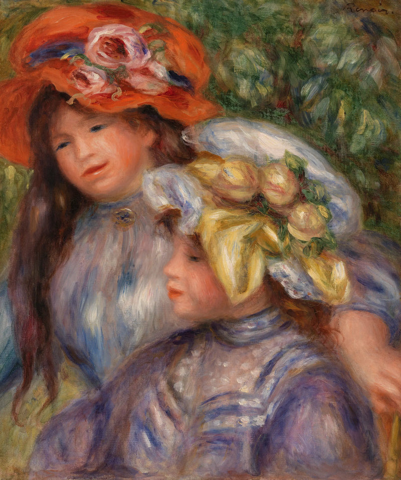 İki Kız - Pierre-Auguste Renoir