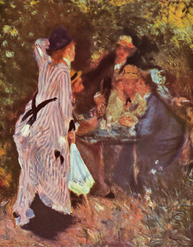 Bahçede - Pierre-Auguste Renoir