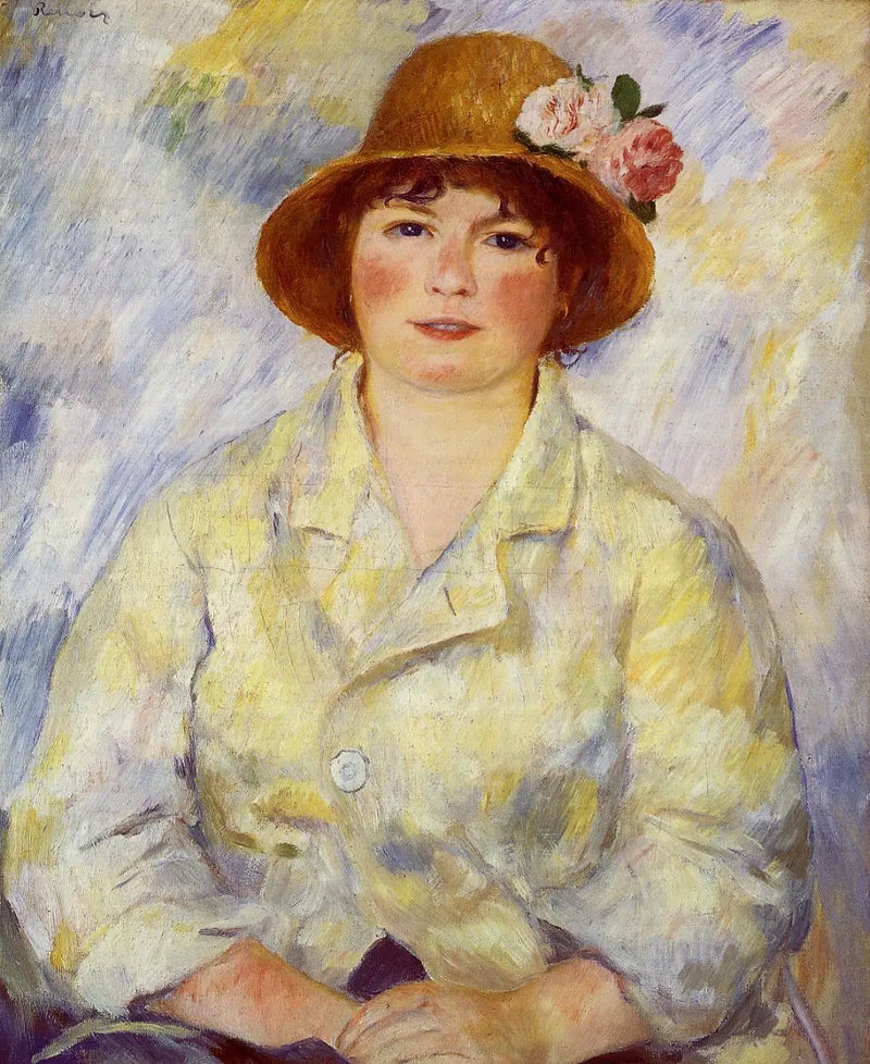 madame Renoir portresi - Pierre-Auguste Renoir