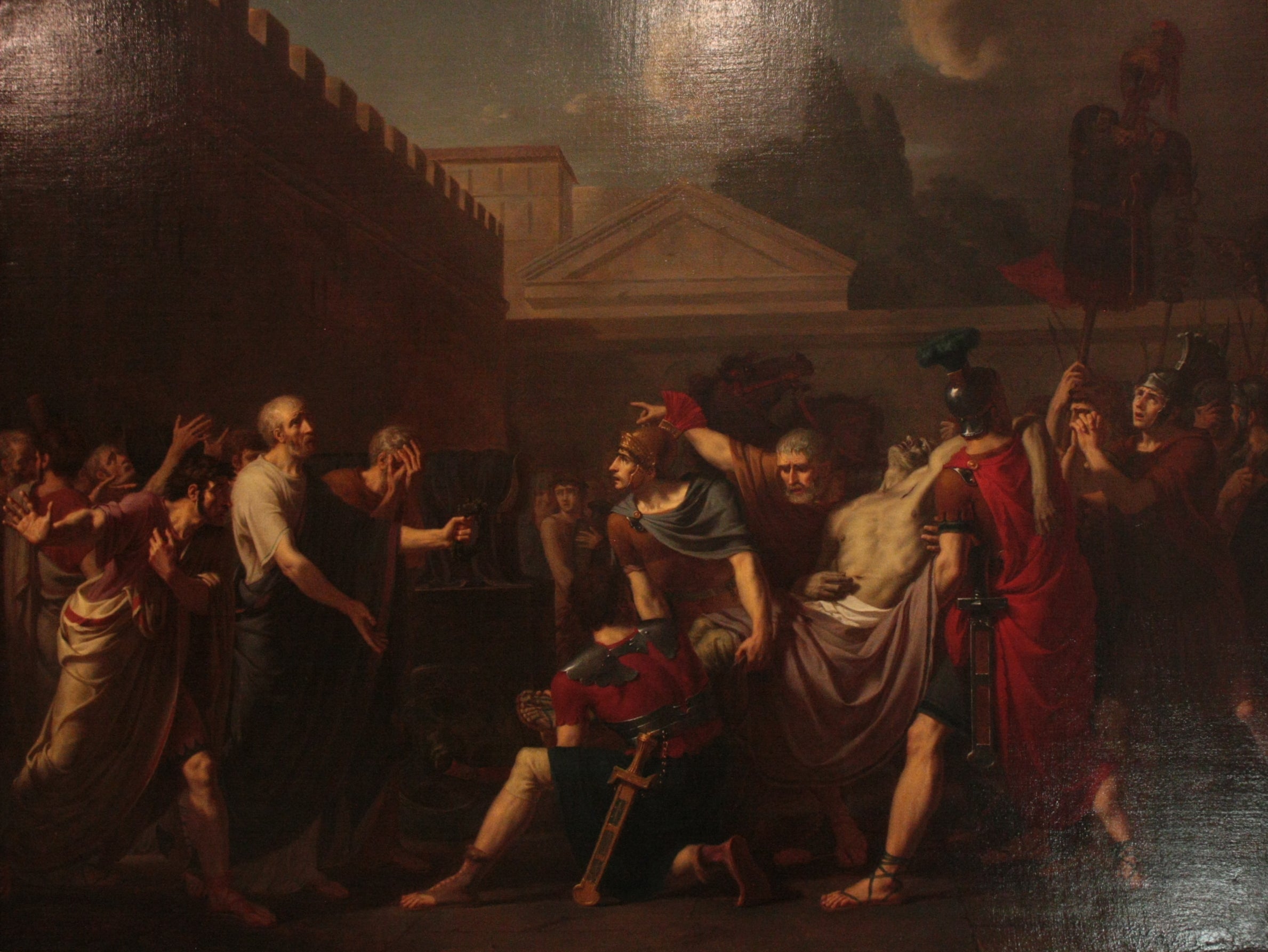 La Mort de Brutus - Pierre-Narcisse Guérin