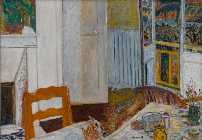 Beyaz İç Mekan - Pierre Bonnard