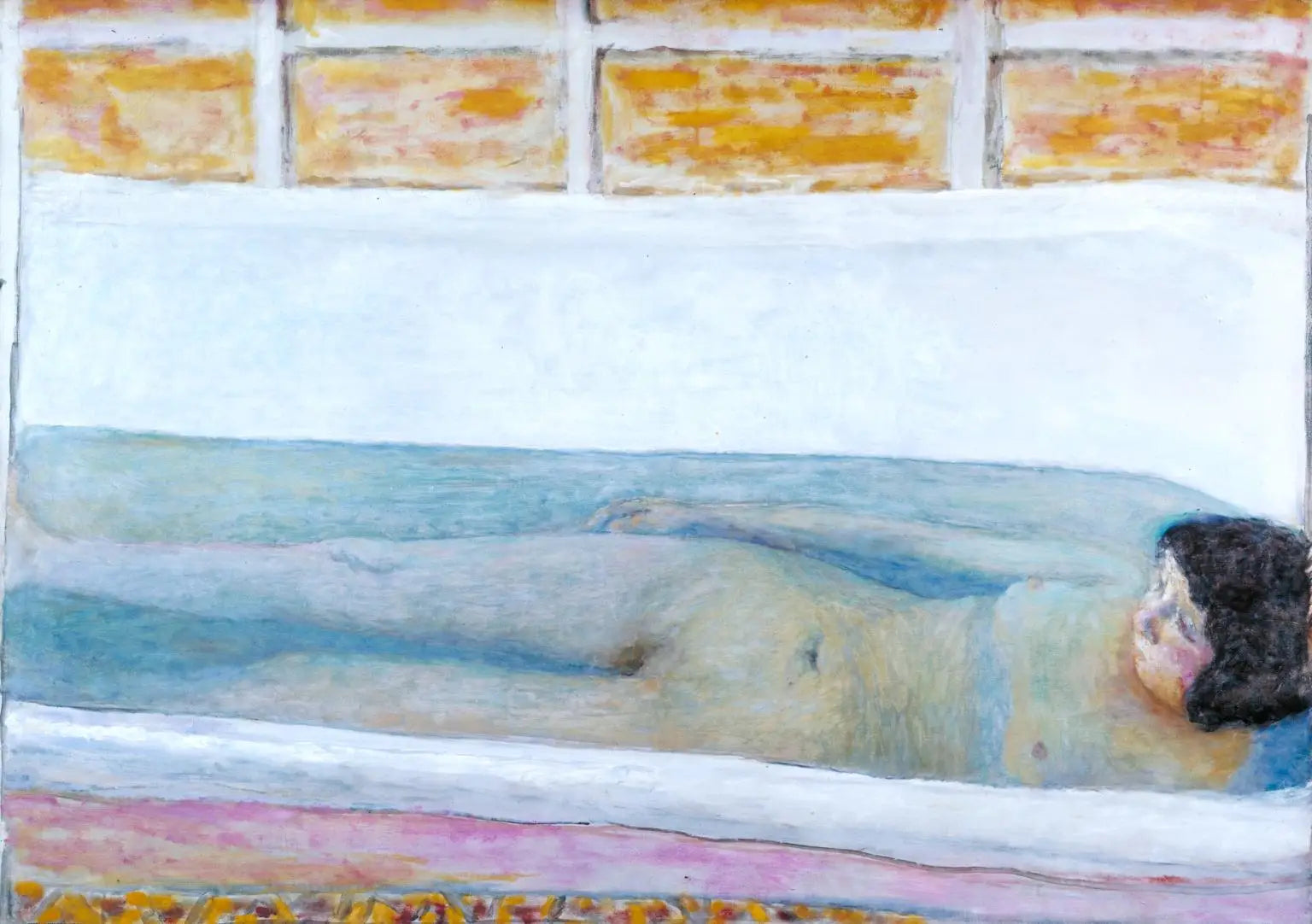 Reproduction du tableau « Baignoire (Le Bain) - Pierre Bonnard » par Alpha Reproduction en peinture à l’huile