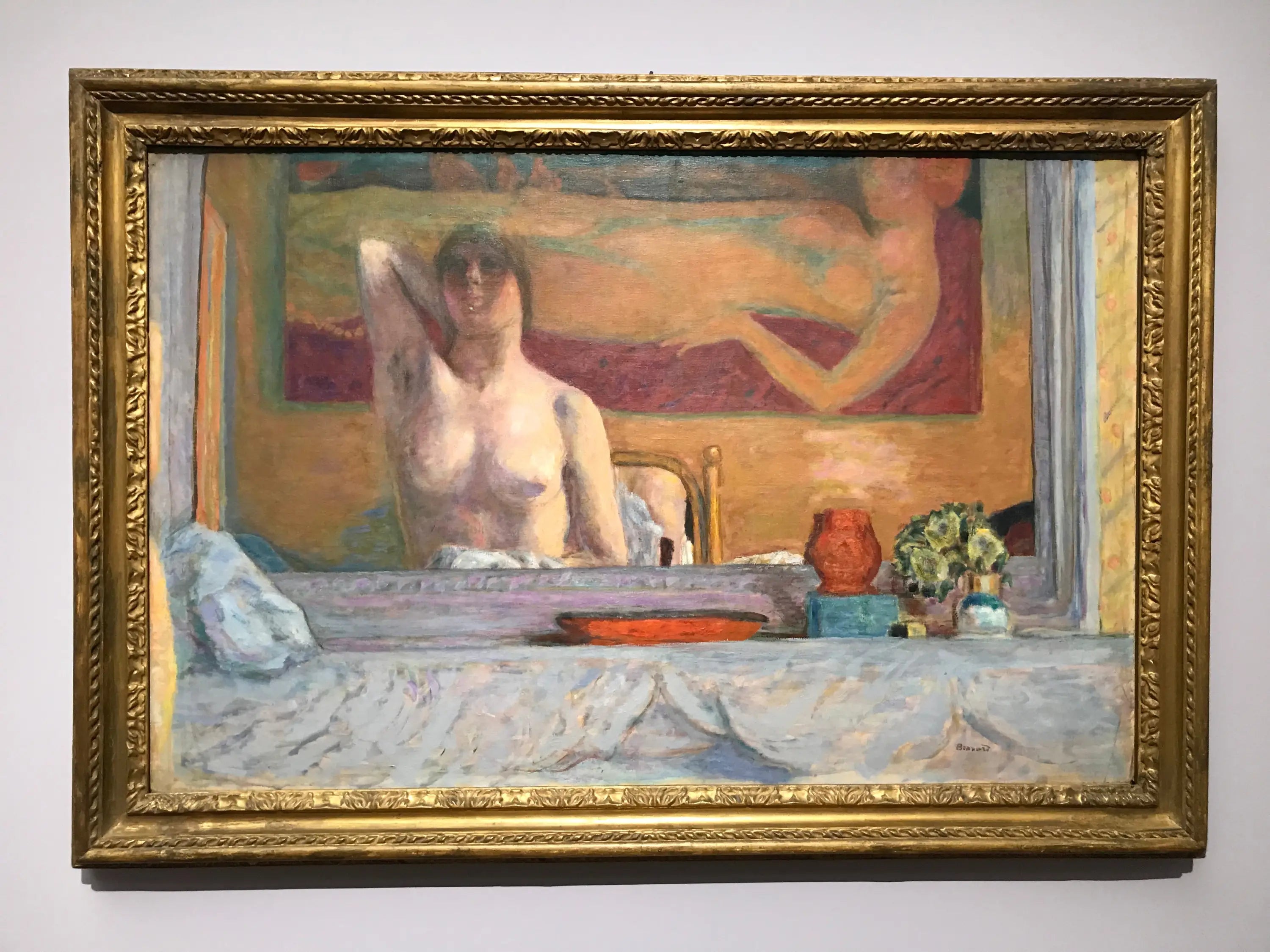 Reproduction du tableau « La Cheminée - Pierre Bonnard » par Alpha Reproduction en peinture à l’huile