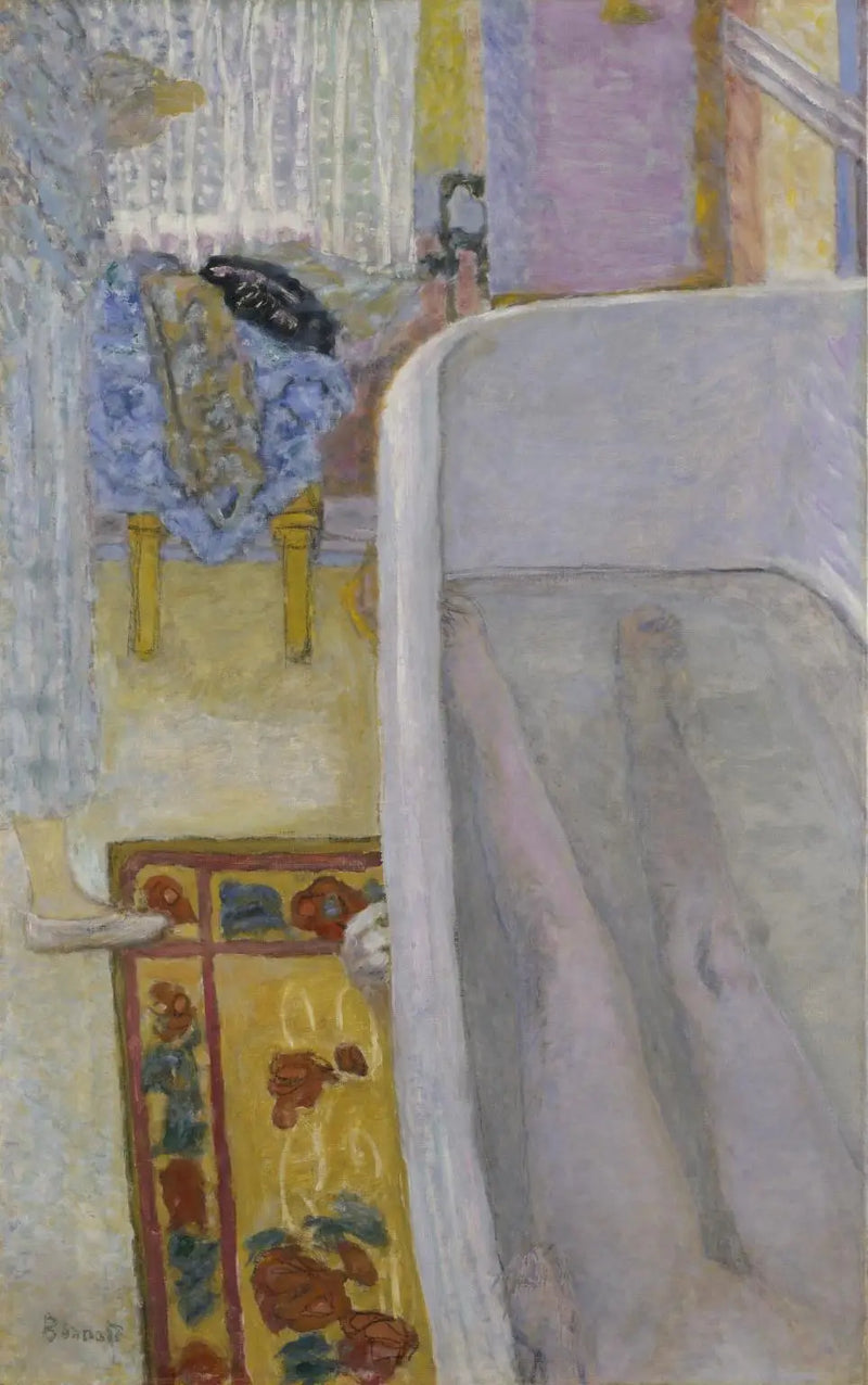 Küvette Yalnız - Pierre Bonnard