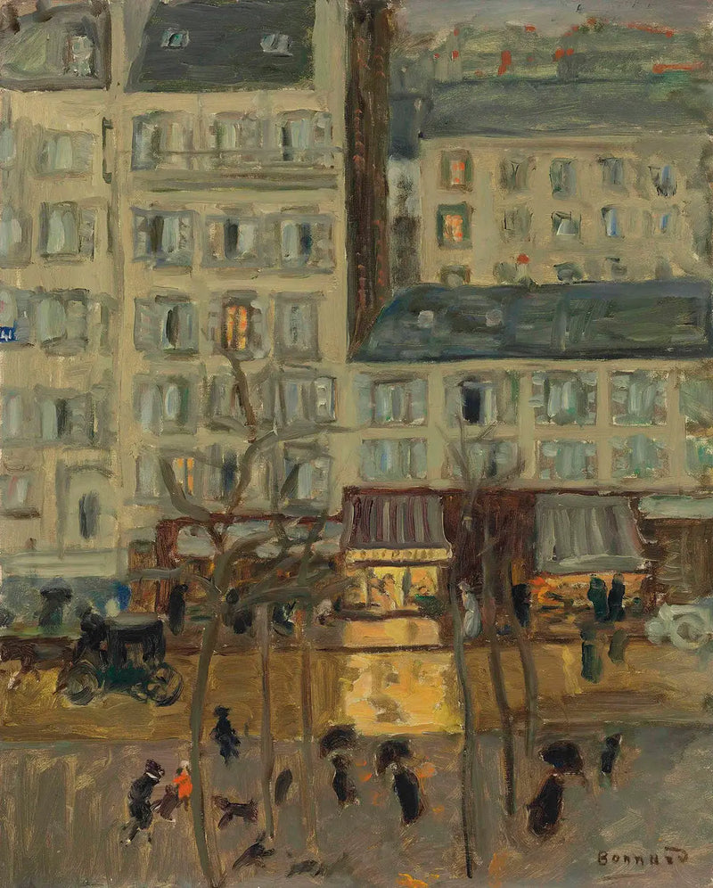 Paris Manzarası - Pierre Bonnard