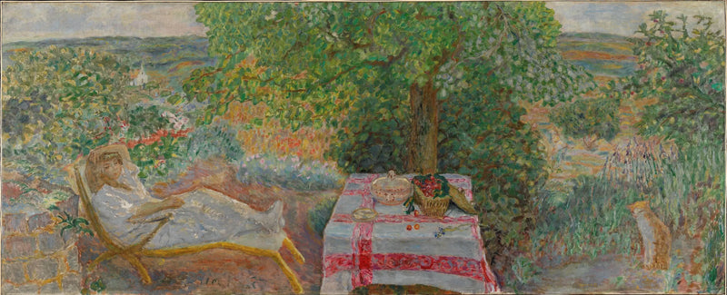 Manzara İçinde Kadın - Pierre Bonnard