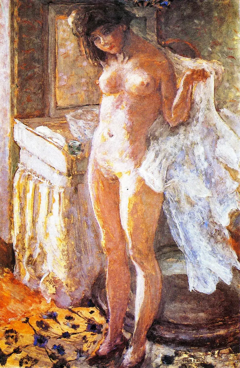 Tuvalet odasında - Pierre Bonnard