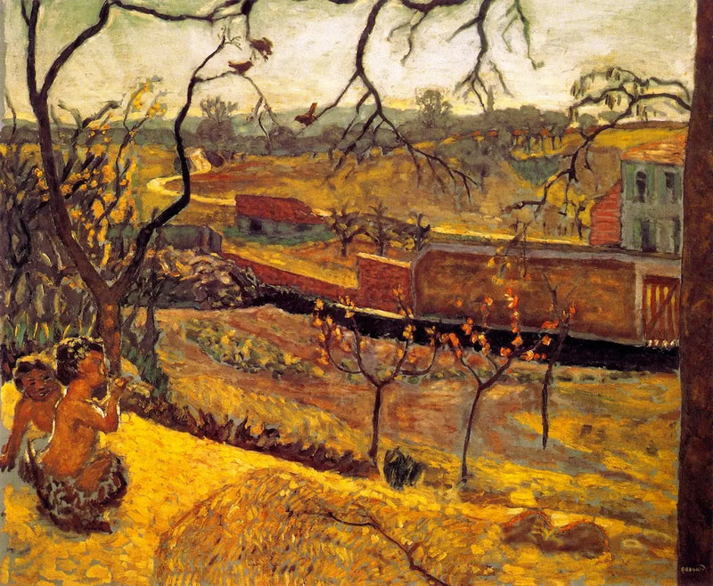 Baharın Başlangıcı. Küçük Faunlar - Pierre Bonnard
