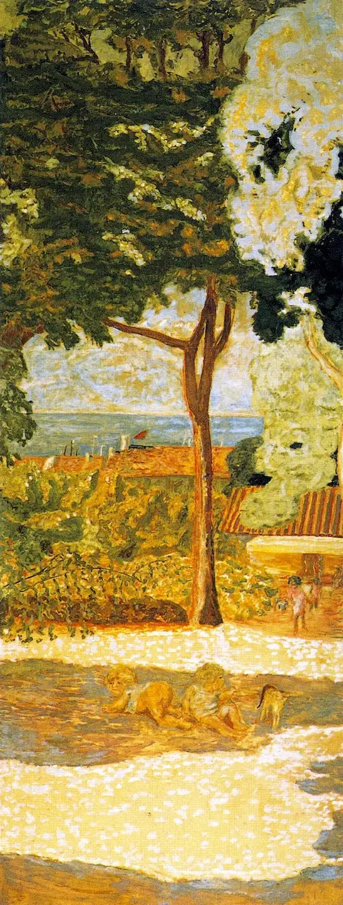 Akdeniz. Triptik (orta panel) - Pierre Bonnard