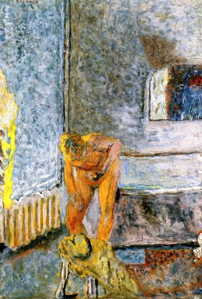 İç mekanda çıplak - Pierre Bonnard