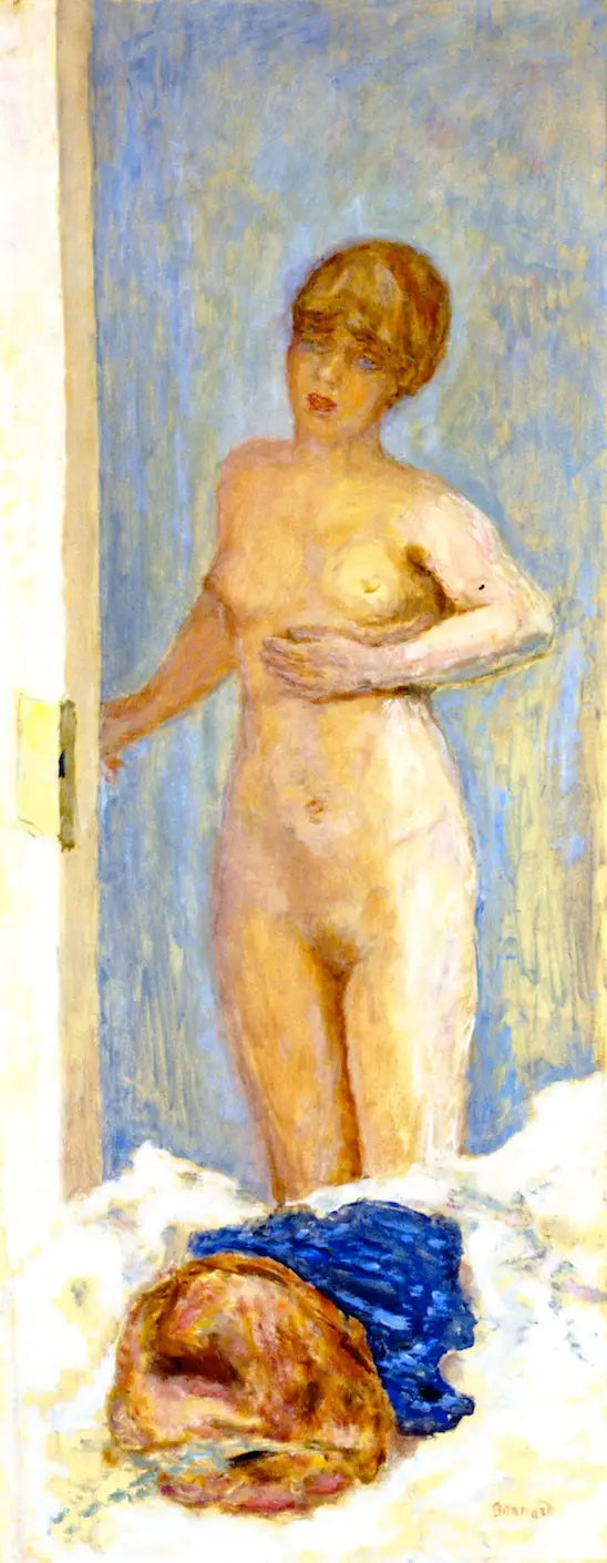 Şapkalı Nü - Pierre Bonnard