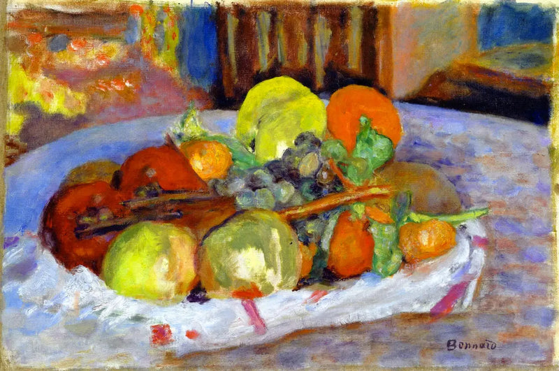 Elma ile Natürmort - Pierre Bonnard