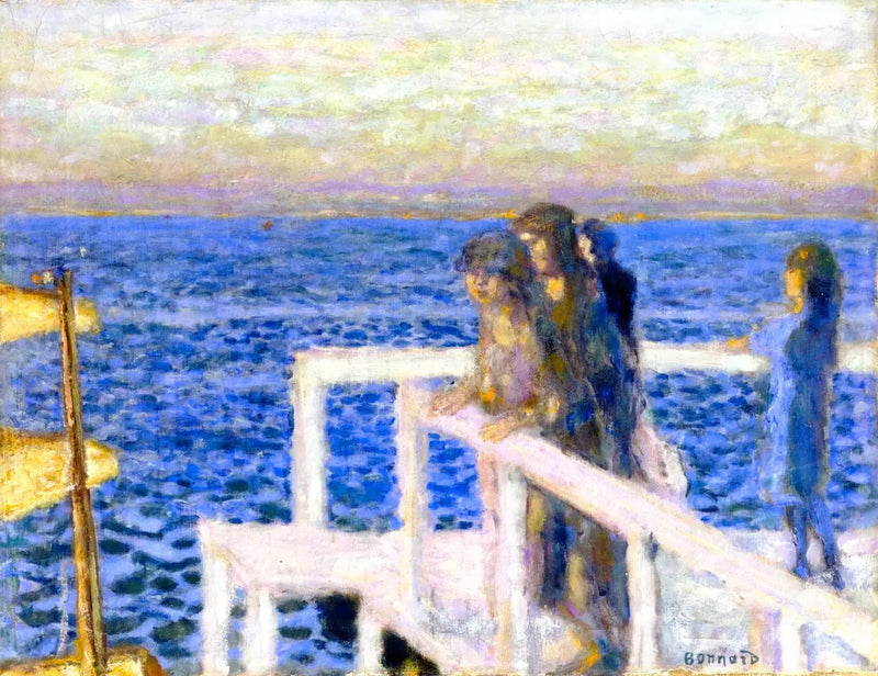 Cannes İskelesi - Pierre Bonnard