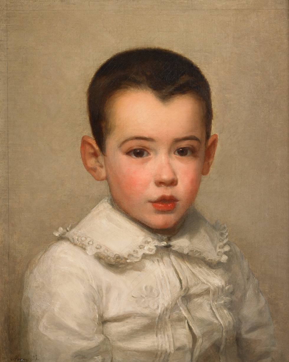Portrait de Pierre Bracquemond enfant - Marie Bracquemond