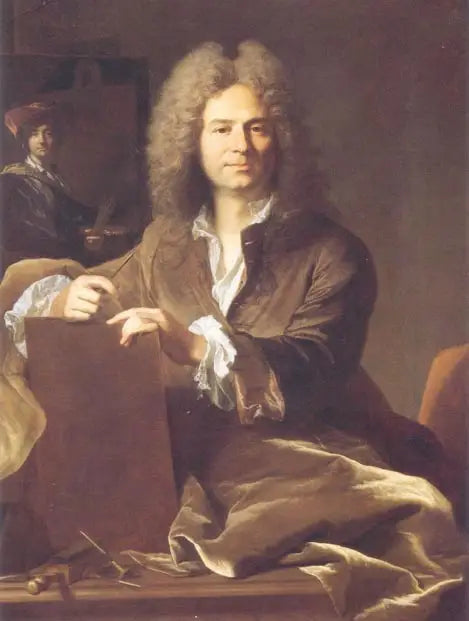 Pierre Drevet Portresi - Hyacinthe Rigaud