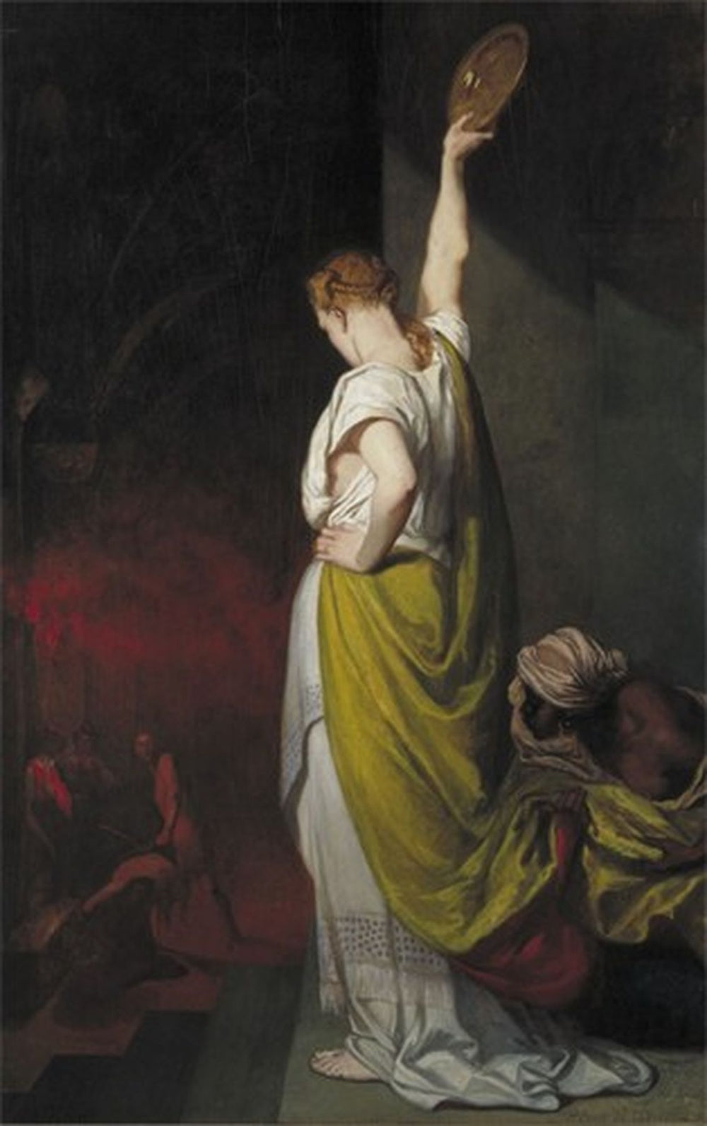 La fille d'Hérodiade donnant le signal du supplice de Saint Jean-Baptiste - Pierre Puvis de Chavannes