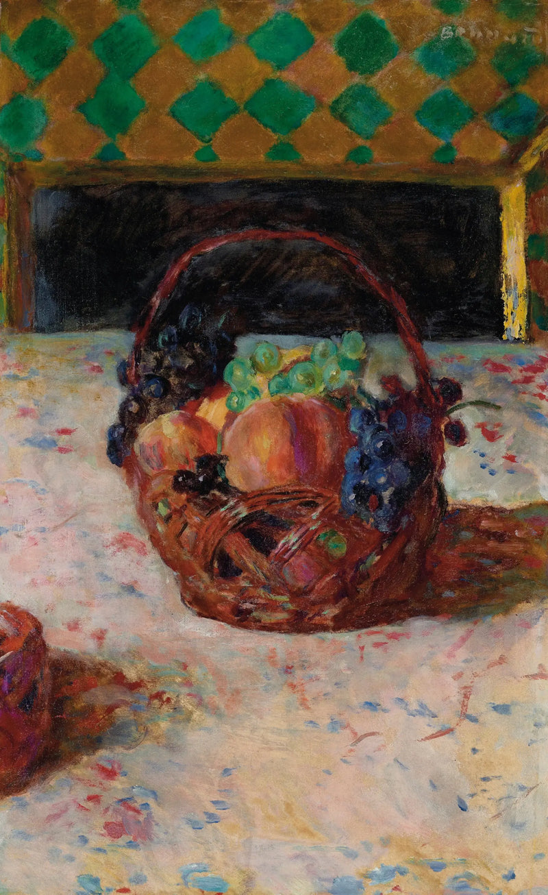 Siyah üzümler ve şeftaliler - Pierre Bonnard