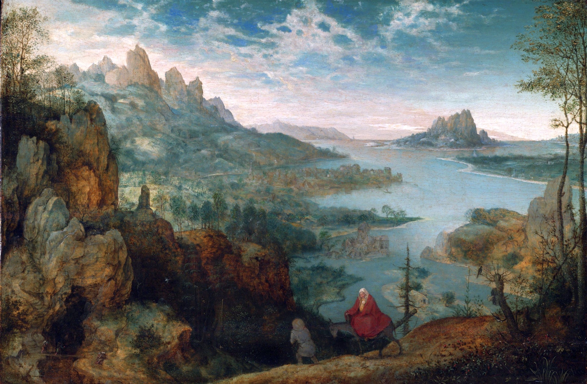 Mısır'a Kaçış - Pieter Brueghel the Elder