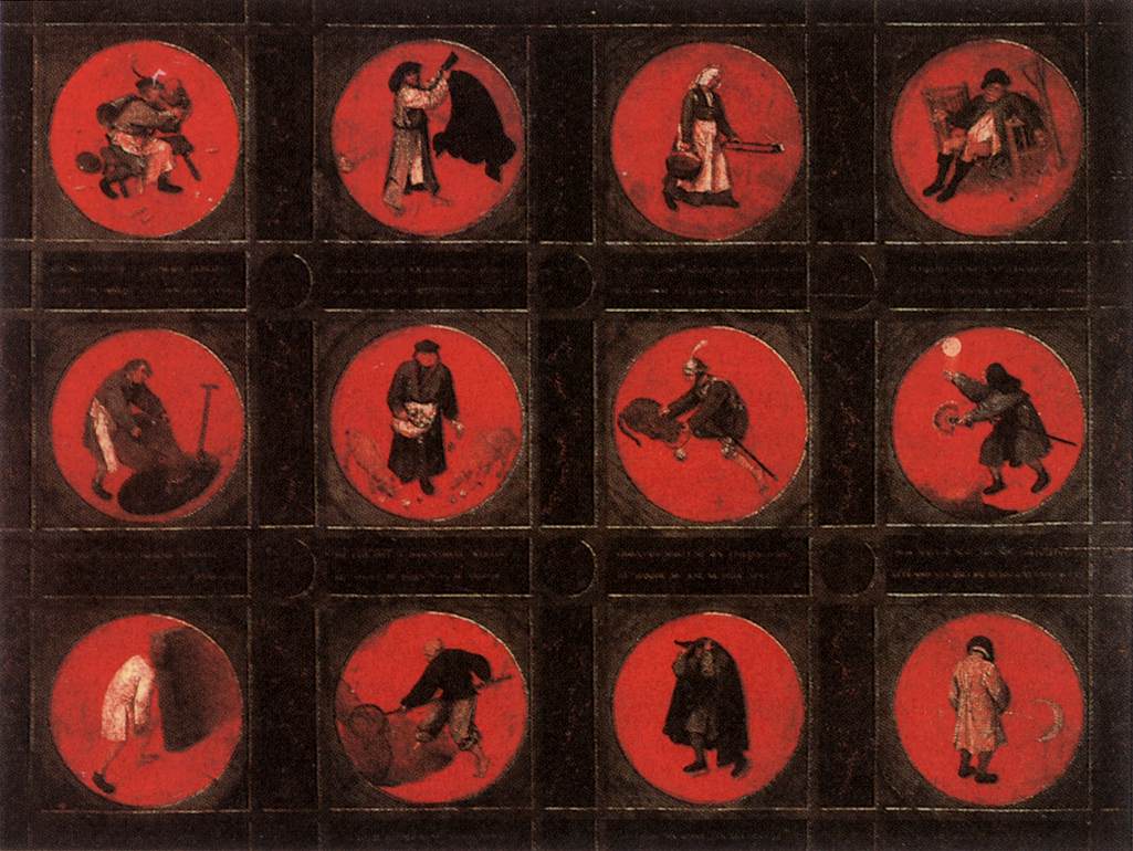On İki Flamanca Atasözü - Pieter Brueghel the Elder