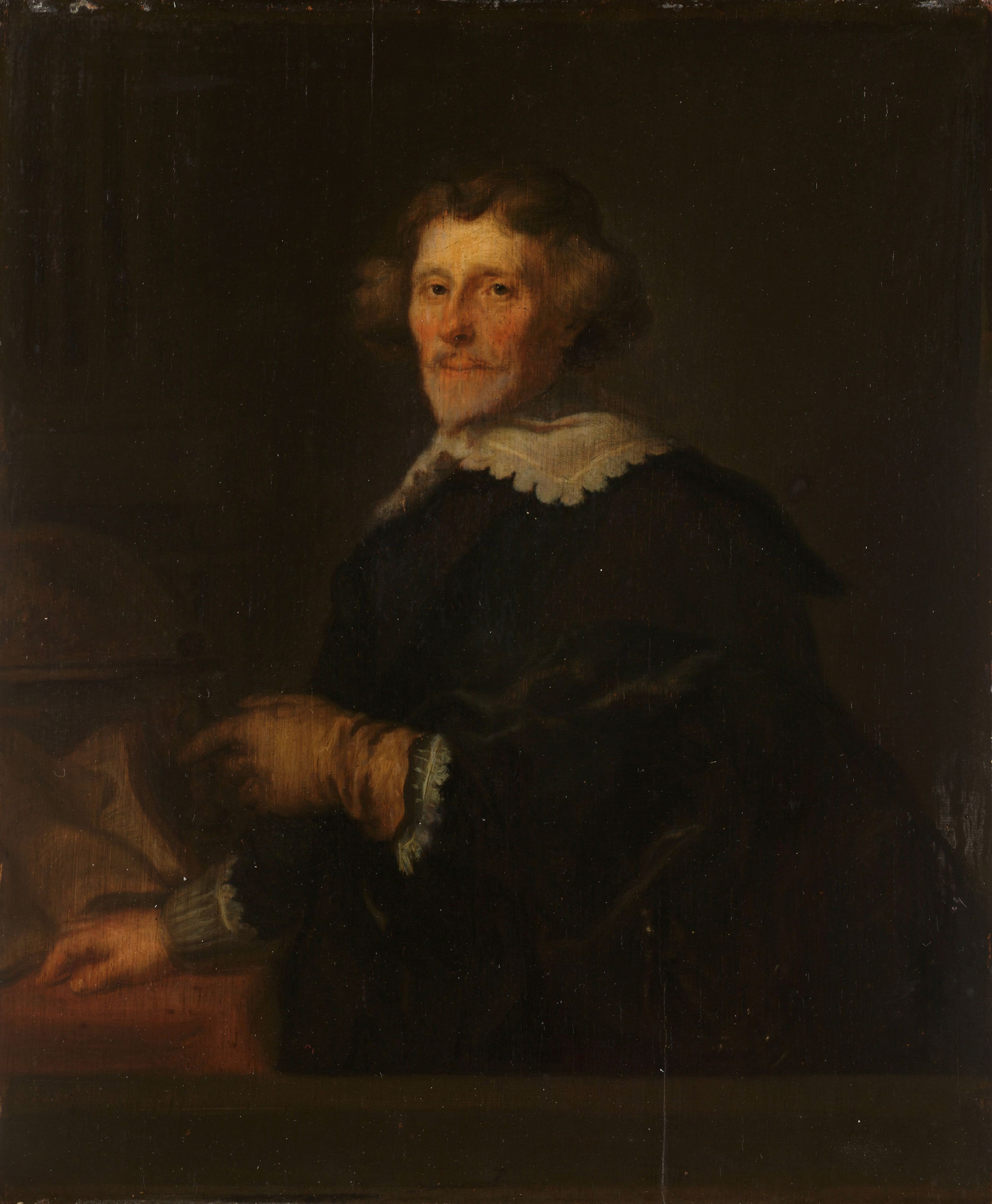 Portrait de Pieter Cornelis Hooft (1581-1647), grand bailli de Muiden, historien et poète - Joachim von Sandrart