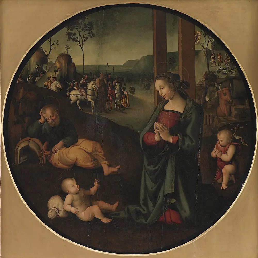 La Sainte Famille - Pietro Perugino - Alpha Reproduction