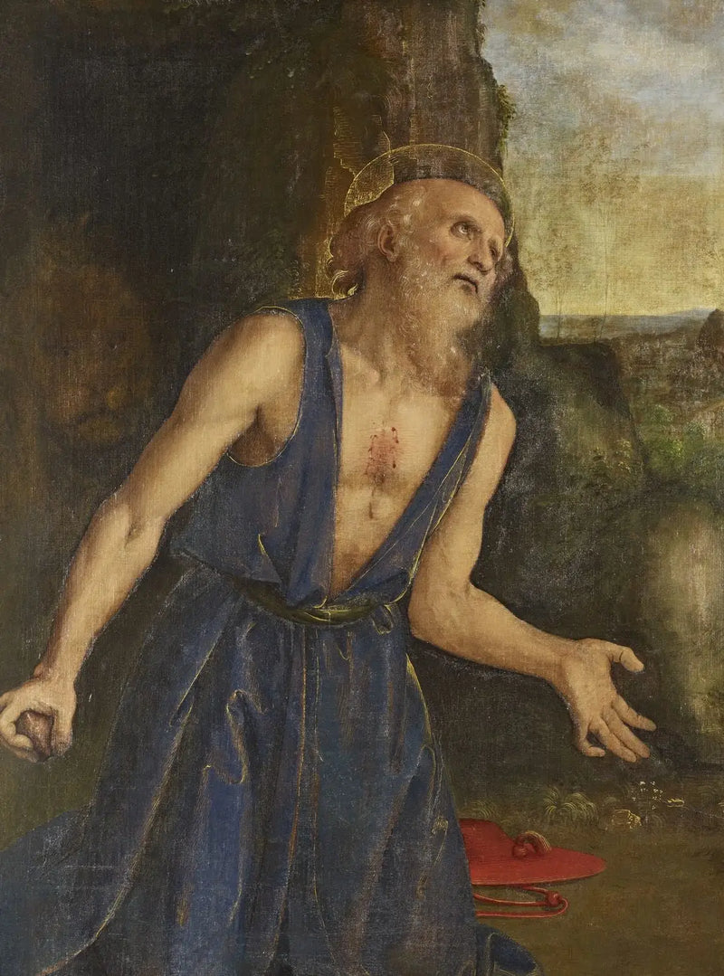 Aziz Jerome Ceza Çekerken - Pietro Perugino