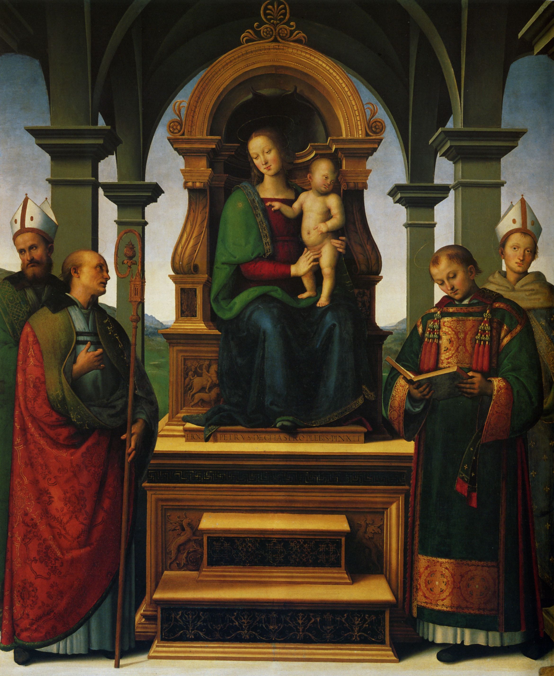 Retable des Décemvirs - Pietro Perugino